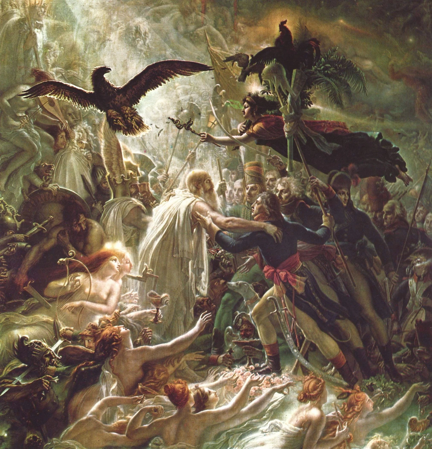Ossian riceve gli spiriti degli eroi francesi - Castello di Rueil, Malmaison